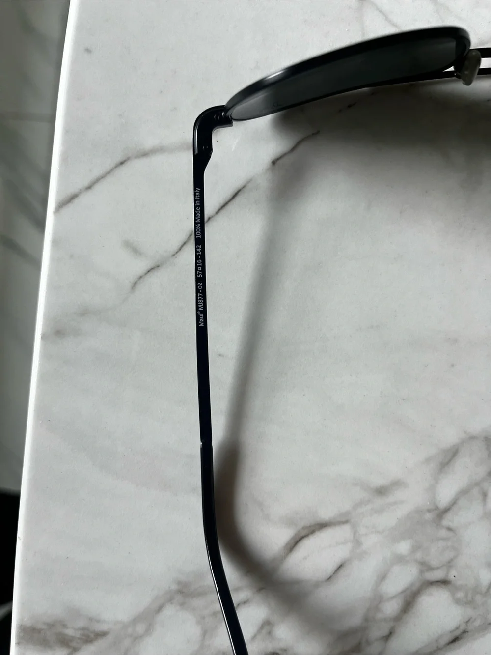 Men's Black Aviator Sunglasses - Maui Jim